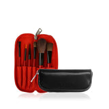INGLOT Travel Brush Set Black Travel Brush Set Red (6) - GetDollied USA